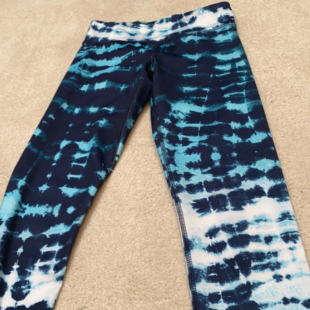 Old Navy Blue Tie-Dye Leggings